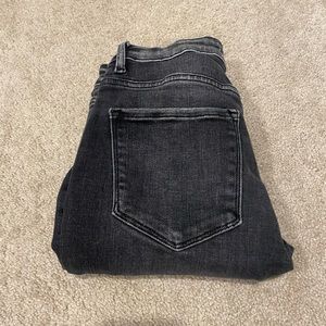 Flying monkey faded black jeans